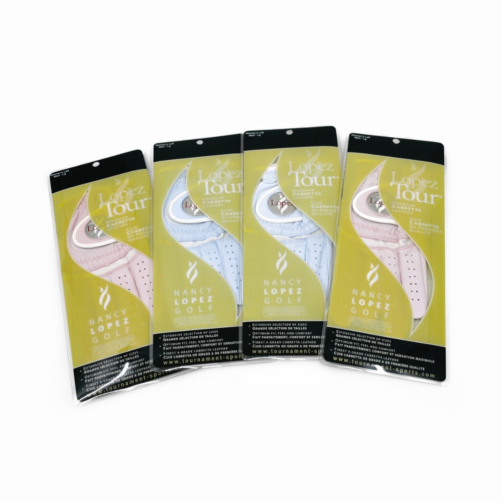 NANCY LOPEZ Tour II Colors Full Finger Golf Glove Left Hand M/L Pink NWT - Picture 2 of 6